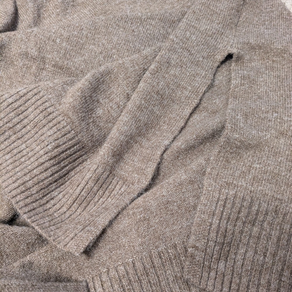 ๐ค RW&CO. Sleeveless Spongy Knit Midi Turtleneck Sweater Dress, M - Picture 8 of 11